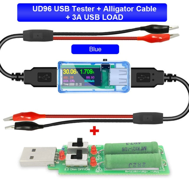 13 in 1 USB Tester DC Digital Voltmeter Amperimetro Voltage Current Meter Ammeter Detector Power Bank Charger Indicator
