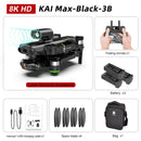 KAI ONE Pro/Max GPS Drone  8K HD Dual Camera Three-axis gimbal Brushless Motor With 5G Wifi Quadcopter Rc Distance 1.2km Gifts