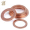 10-50pcs M5 M6 M8 M10 M12 M14 M16 M18 M20 M22 Solid Copper Washer Shim Flat Ring Gasket Rings Seal Plain Spacer Washers Fastener