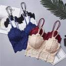 New Arrival Women Push Up Wireless Lace Bra Top Women Plus Size Bralette Underwear Lingerie Full Cup