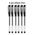 Gel Pen Refill Set Black Blue Red ink Student ballpoint pen Fast dry Bullet tip 0.5mm School&office writing supplies Stationery
