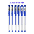 Gel Pen Refill Set Black Blue Red ink Student ballpoint pen Fast dry Bullet tip 0.5mm School&office writing supplies Stationery