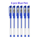Gel Pen Refill Set Black Blue Red ink Student ballpoint pen Fast dry Bullet tip 0.5mm School&office writing supplies Stationery