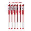 Gel Pen Refill Set Black Blue Red ink Student ballpoint pen Fast dry Bullet tip 0.5mm School&office writing supplies Stationery
