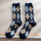 Women Socks Autumn New Socks Fashion Lattice Cotton Preppy Style Happy Casual Deodorant Socks Female Socks High Quality Fashion