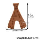 New Personalized Name Handmade Beech Pacifier Clips Holder Chain Silicone Crown Pacifier Chains Baby Teether Teething Chain Gift