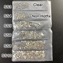 YanRuo Crystal AB Strass Flatback Caviar Glass Diamond Design Mini Glitter Pearl Mini Rhinestones Manicure Nail Art Decoration