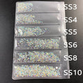 YanRuo Crystal AB Strass Flatback Caviar Glass Diamond Design Mini Glitter Pearl Mini Rhinestones Manicure Nail Art Decoration