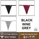 FINETOO 3PCS/Set M-XL Sexy G-string Panties Cotton Women's Underwear Girls Female Underpant Pantys Ladies Bikini Thong Lingerie