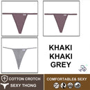 FINETOO 3PCS/Set M-XL Sexy G-string Panties Cotton Women's Underwear Girls Female Underpant Pantys Ladies Bikini Thong Lingerie