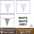 FINETOO 3PCS/Set M-XL Sexy G-string Panties Cotton Women's Underwear Girls Female Underpant Pantys Ladies Bikini Thong Lingerie