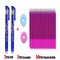 25Pcs Creative Drawing Gel Pen Erasable Refills Rod 0.5mm Ink Washable Handle Ballpoint Pens kawaii Stationery for School Office