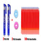 25Pcs Creative Drawing Gel Pen Erasable Refills Rod 0.5mm Ink Washable Handle Ballpoint Pens kawaii Stationery for School Office
