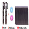 25Pcs Creative Drawing Gel Pen Erasable Refills Rod 0.5mm Ink Washable Handle Ballpoint Pens kawaii Stationery for School Office