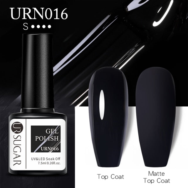 UR SUGAR 7.5ml Gel Nail Polish Semi Permanent 90 Colors Gel Polish Lamp Varnishes Soak Off Nail Art Manicure Base Top Gel