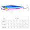 2021 Metal Jig Fishing Lure Weights 10g-60g Trolling Hard Bait Bass Fishing Bait Tackle Trout Jigging Lure Jigs Saltwater Lures