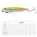 2021 Metal Jig Fishing Lure Weights 10g-60g Trolling Hard Bait Bass Fishing Bait Tackle Trout Jigging Lure Jigs Saltwater Lures