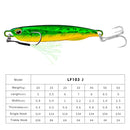 2021 Metal Jig Fishing Lure Weights 10g-60g Trolling Hard Bait Bass Fishing Bait Tackle Trout Jigging Lure Jigs Saltwater Lures