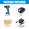 18V 90Nm Electric Cordless Brushless Impact Drill Hammer Drill Screwdriver DIY Power Tool Rechargable For Makita Battery