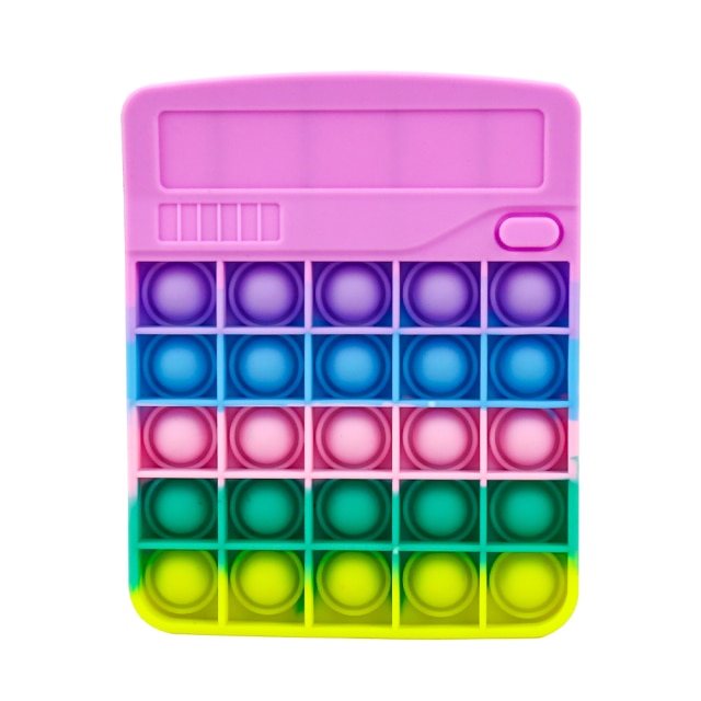 New Pop It Push Bubble Fidget Toys Pencil Case Children Stress Relief Squeeze Toy Antistress Popit Soft Squishy Kids Toys Gifts