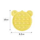 New Pop It Push Bubble Fidget Toys Pencil Case Children Stress Relief Squeeze Toy Antistress Popit Soft Squishy Kids Toys Gifts