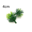 10pcs Pine Branches Artificial Plants Christmas Wedding Home Tree Decorations DIY Handcraft Bouquet Gift Box Fake Plants Needle