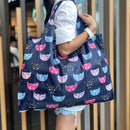 Heavy Bulk Foldable Shopping Bags Reusable Women's Handbags Shoulder Bags Grocery Bags Large 50 Pound Storage Bags