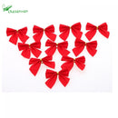 12Pcs 5cm Golden Silver Red Bow-knot Christmas Decorations for Home Christmas Decorations for Christmas Tree Ornament Navidad
