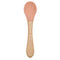 Feeding Wooden Handle Silicone Spoon For Baby Utensils Eat Soild Food Kids Training Manipulative Ability Children's Tableware