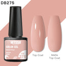 Mtssii Jelly Eggshell Gel Nail Polish Nail Art DIY Yogurt Effect Gel Soak Off Base Top Coat Gel Manicure Color Uv Varnishes