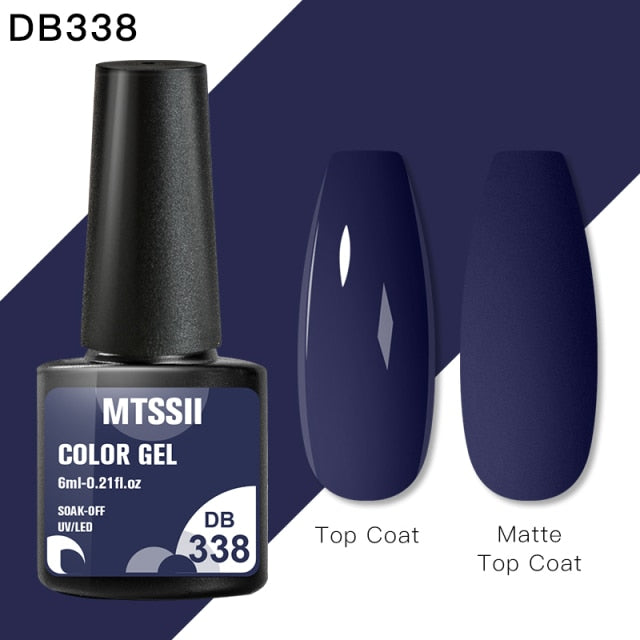 Mtssii Jelly Eggshell Gel Nail Polish Nail Art DIY Yogurt Effect Gel Soak Off Base Top Coat Gel Manicure Color Uv Varnishes