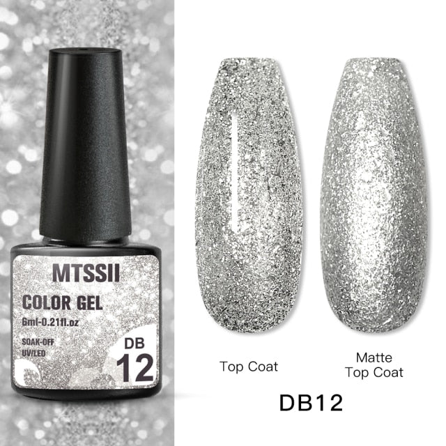 Mtssii Jelly Eggshell Gel Nail Polish Nail Art DIY Yogurt Effect Gel Soak Off Base Top Coat Gel Manicure Color Uv Varnishes