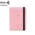 Women Men RFID Vintage Business Passport Covers Holder Multi-Function ID Bank Card PU Leather Wallet Case Travel Accessories
