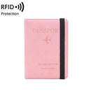 Women Men RFID Vintage Business Passport Covers Holder Multi-Function ID Bank Card PU Leather Wallet Case Travel Accessories