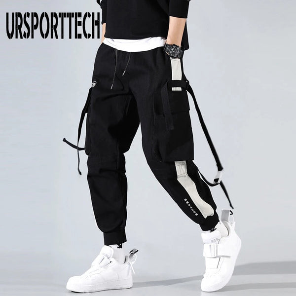 Streetwear Pockets Boys Men's Jogger Pants Hip Hop Sweatpants Joggers Trousers Tactical Mens Pants Cargo Harem Pants Men Clothes