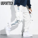 Streetwear Pockets Boys Men's Jogger Pants Hip Hop Sweatpants Joggers Trousers Tactical Mens Pants Cargo Harem Pants Men Clothes