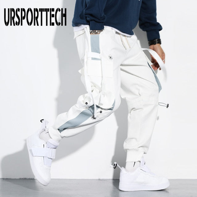 Streetwear Pockets Boys Men's Jogger Pants Hip Hop Sweatpants Joggers Trousers Tactical Mens Pants Cargo Harem Pants Men Clothes