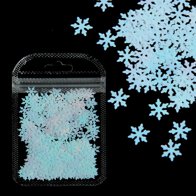 2g Holographic Nail Art Glitter Shiny Sweet Love Heart Flakes Sequins 3D Nails Paillette Manicure Valentine's Day Decorations