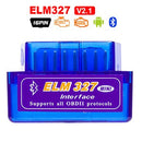 OBD2 HH OBD ELM327 V1.5 OBD2 CAN BUS Check Engine Car Auto Diagnostic Scanner Tool Interface Adapter For Android PC