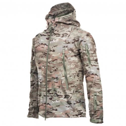 Military Shark Skin Soft Shell Jackets Men Tactical Windproof Waterproof jacket men Army Combat Jackets Mens Hooded Bomber Coats