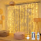 3m 100/200/300 LED Curtain String Light Garland Wedding Party Decorations Table Bachelorette Birthday Christmas New Year Festoon