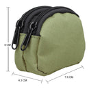 Outdoor EDC Molle Pouch Wallet Waterproof Portable Travel Zipper Waist Bag for Camping Hiking Hunting Military EDC Pouch