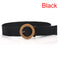 1pc Summer Women Braided Elastic Belt Buckle Vintage Bohe Straw Buckle Belt Women Knitted Belt Dress Belt 6styles