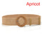 1pc Summer Women Braided Elastic Belt Buckle Vintage Bohe Straw Buckle Belt Women Knitted Belt Dress Belt 6styles