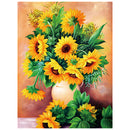 5D DIY Diamond Painting Flowers Vase Cross Stitch Kit Full Drill Embroidery Mosaic Rose Art Picture Of Rhinestones Gift Decor