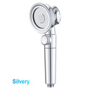 Pressurized Shower Head High Pressure Water Saving Perforated Free Bracket Hose Adjustable Bathroom Accessories Shower Set