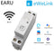1P+N Din Rail WiFi Circuit Breaker Smart Timer Switch Relay Remote Control By eWeLink APP With Smart Home Alexa Google Home