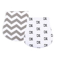 2Pcs/Lot Burp Cloth Organic Cotton Absorbent Towel Soft Comfortable Baby Burp Cloths Wholesale Fashionable Burp Cloth Boy Bibs
