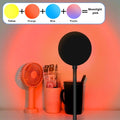 LED Projection Lamp Sunset Light Night LED Sunset Bulb Color Lamp 5V USB Rainbow Lamp Desk LED Decoration Atmosphere Lighting