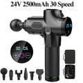 Deep Tissue Therapy Muscle Massage Gun Electric Fascia Body Massager Exercising Fitness Relaxation Slimming Shaping Pain Relief